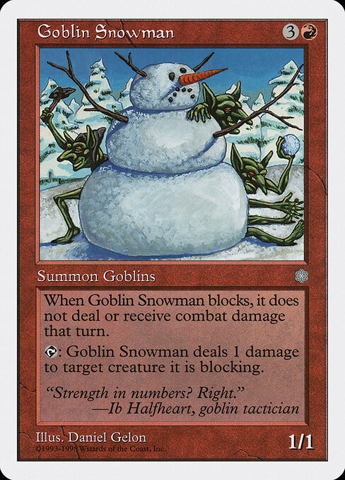 Goblin Snowman 39