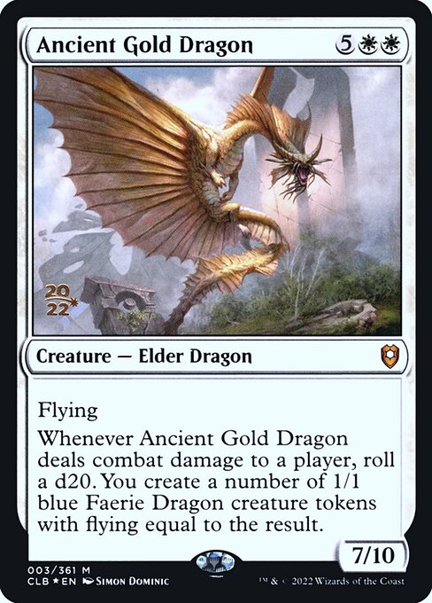 Ancient Gold Dragon 3s