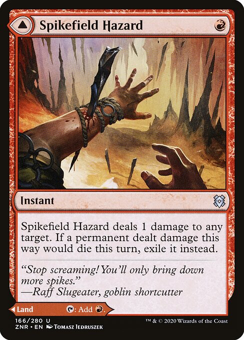 Spikefield Hazard // Spikefield Cave 166