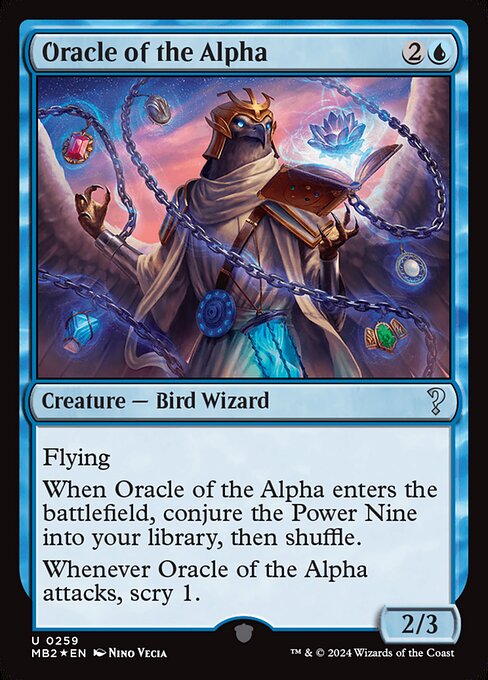 Oracle of the Alpha 259