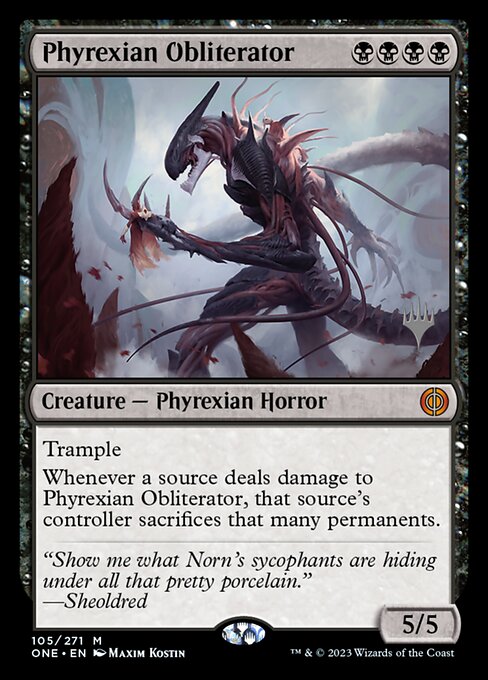 Phyrexian Obliterator 105p