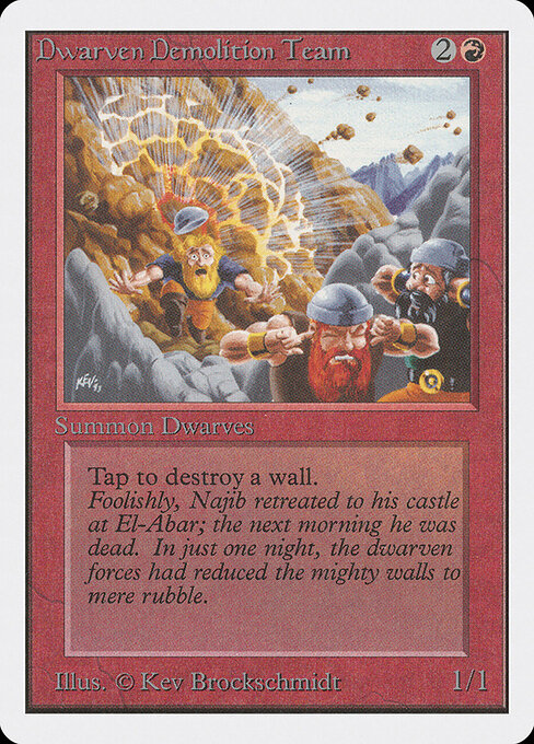 Dwarven Demolition Team 143