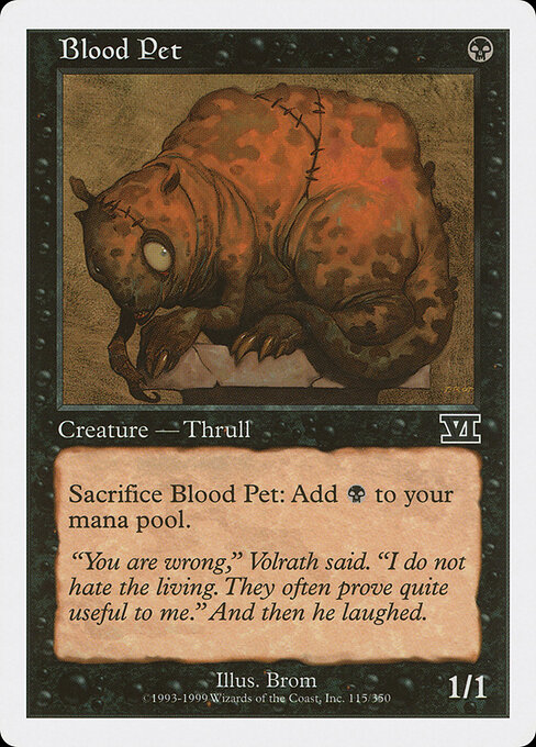 Blood Pet 115