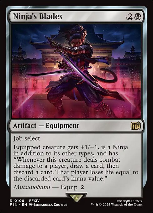 Ninja's Blades 108
