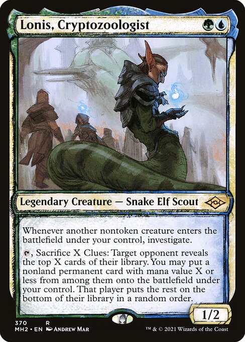 Lonis, Cryptozoologist 370