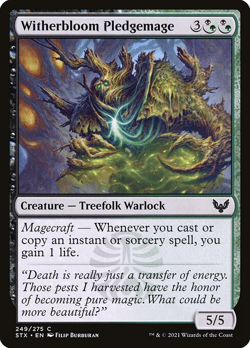Witherbloom Pledgemage 249