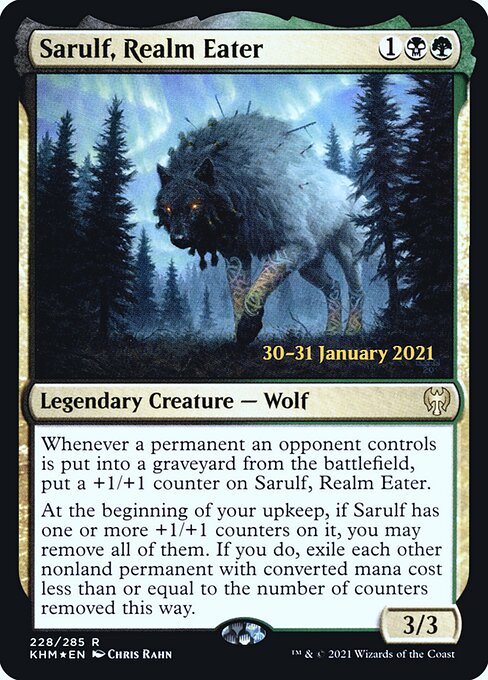 Sarulf, Realm Eater 228s