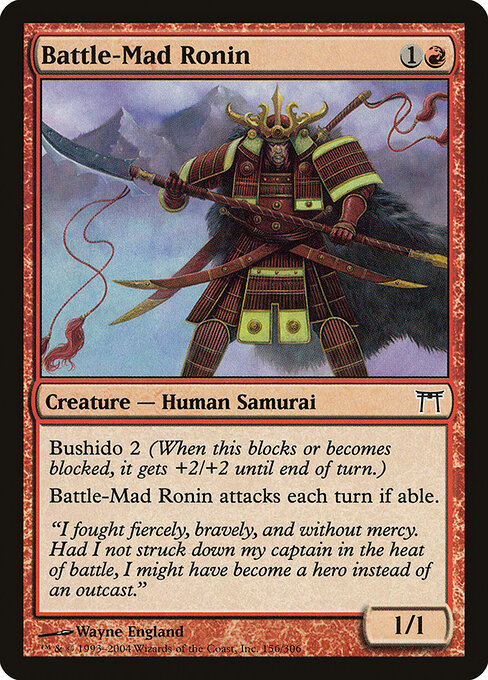 Battle-Mad Ronin 156