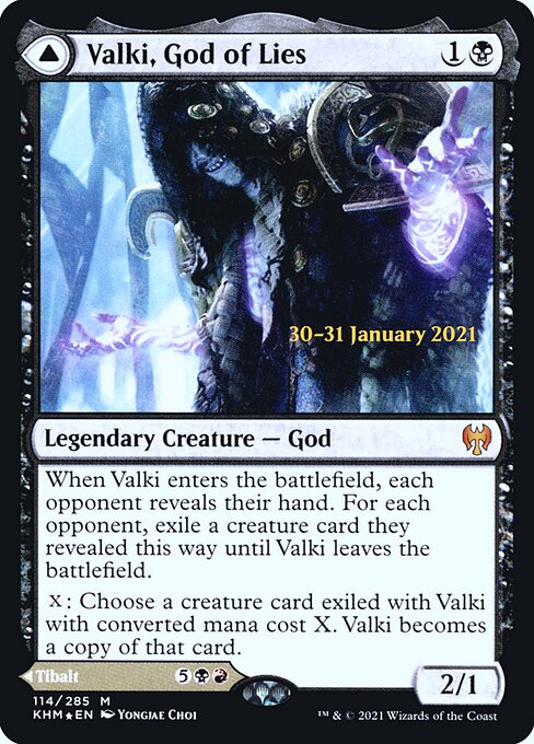 Valki, God of Lies // Tibalt, Cosmic Impostor 114s