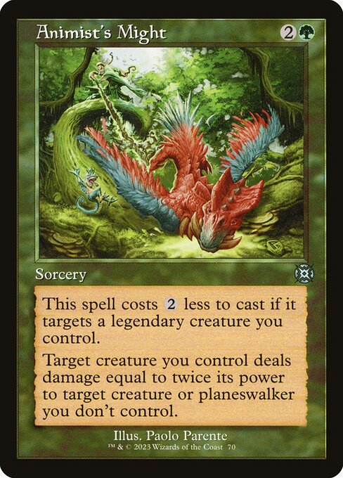 Animist's Might 70