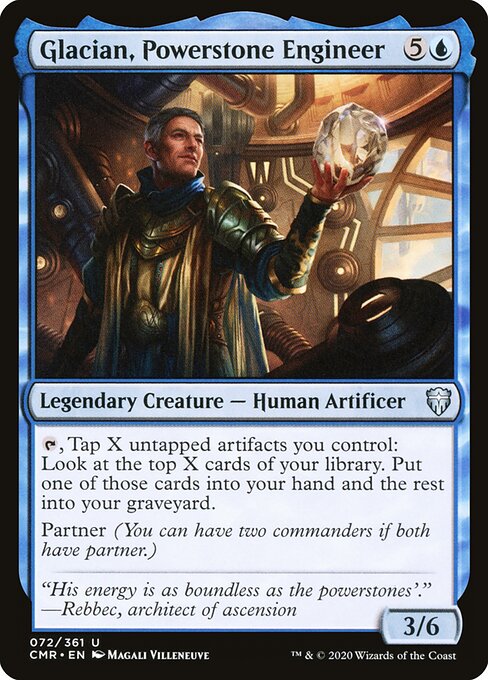 Glacian, Powerstone Engineer 72