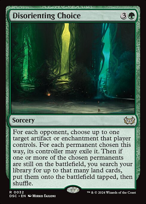 Disorienting Choice 32