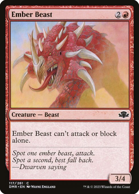 Ember Beast 117