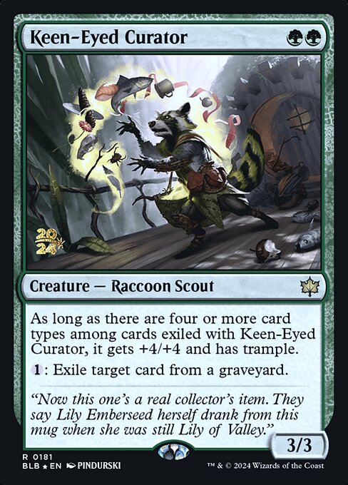 Keen-Eyed Curator 181s