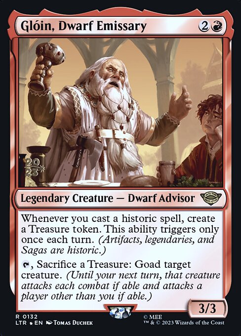 Glóin, Dwarf Emissary 132s