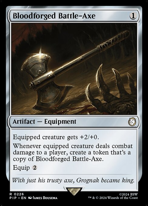 Bloodforged Battle-Axe 226