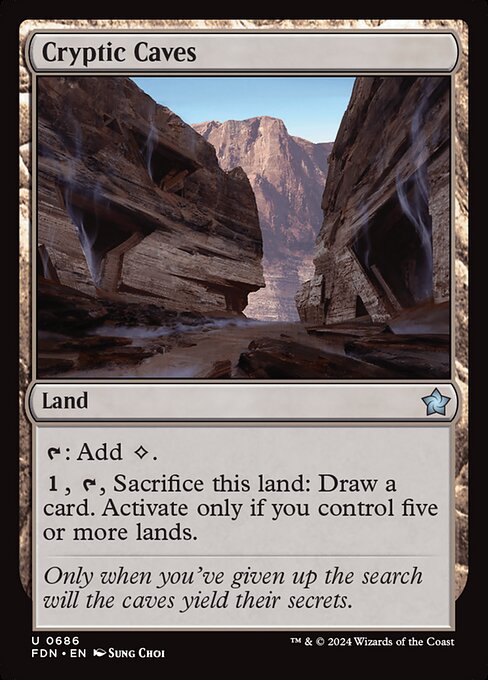 Cryptic Caves 686