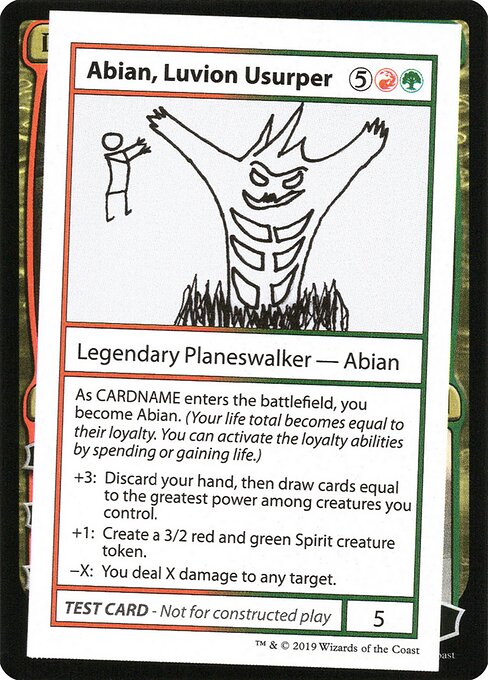 Abian, Luvion Usurper 87