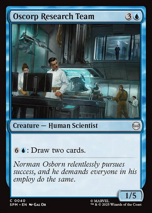 Oscorp Research Team 40