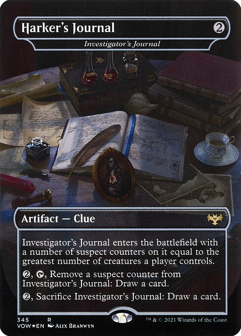 Investigator's Journal 345