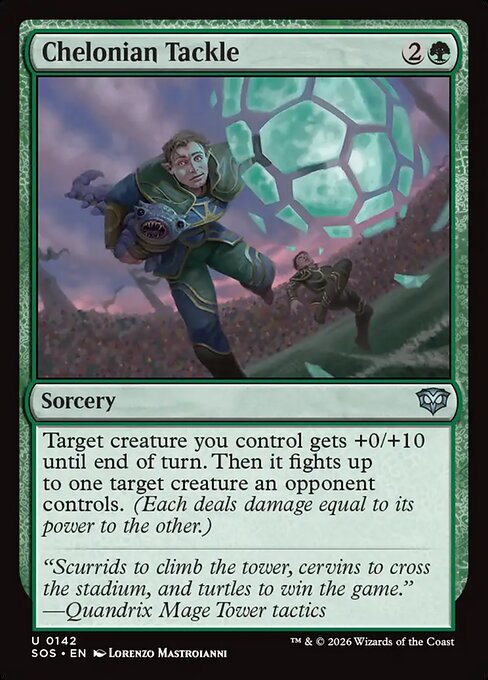 Chelonian Tackle 142