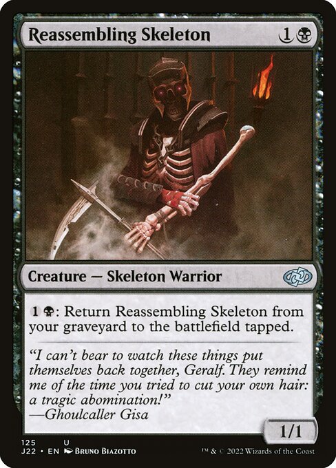 Reassembling Skeleton 125