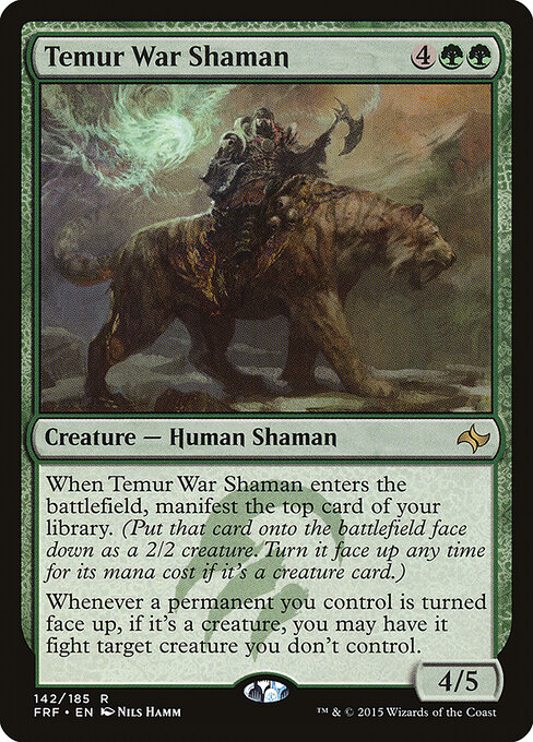 Temur War Shaman 142