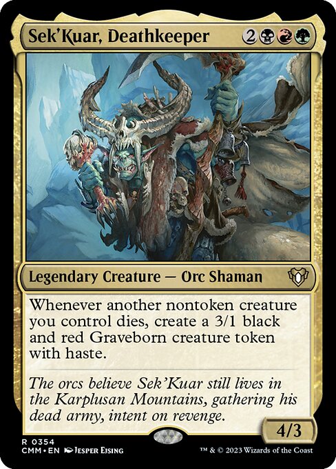 Sek'Kuar, Deathkeeper 354