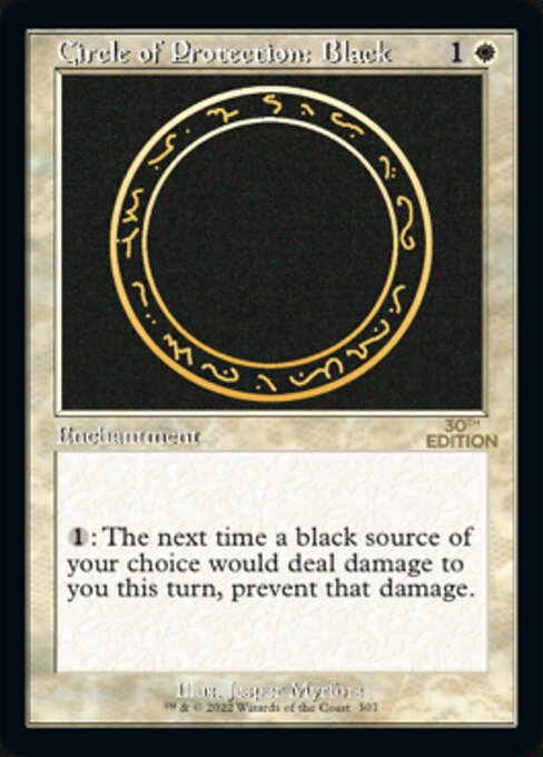 Circle of Protection: Black 307