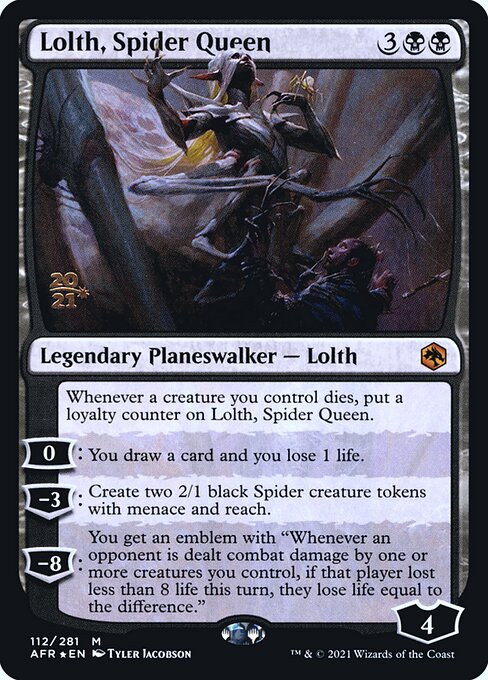 Lolth, Spider Queen 112s