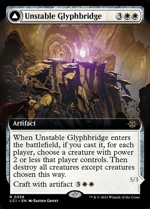 Unstable Glyphbridge // Sandswirl Wanderglyph 358