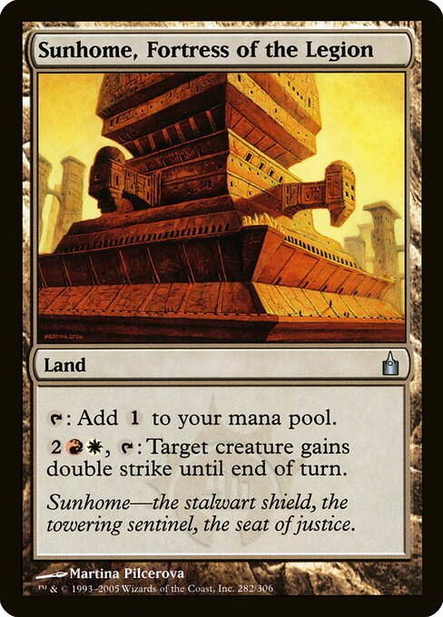 Sunhome, Fortress of the Legion 282