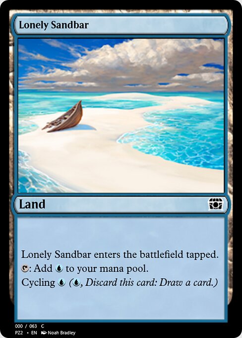 Lonely Sandbar 65863