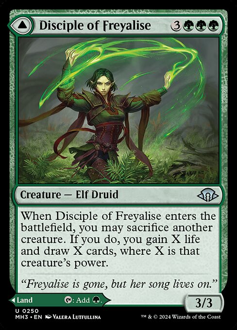 Disciple of Freyalise // Garden of Freyalise 250