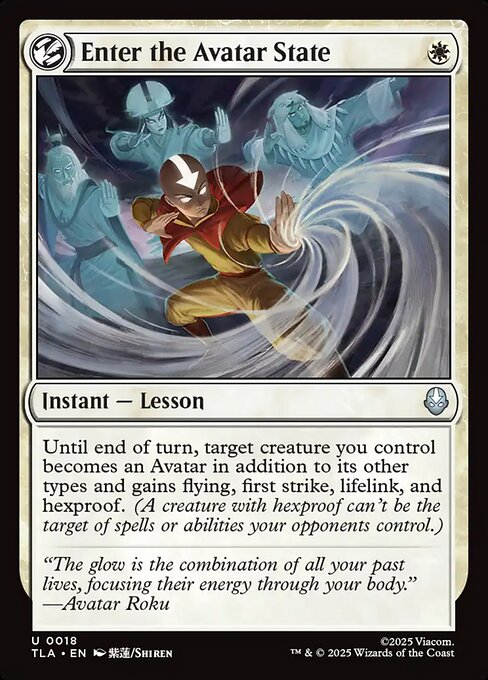 Enter the Avatar State 18