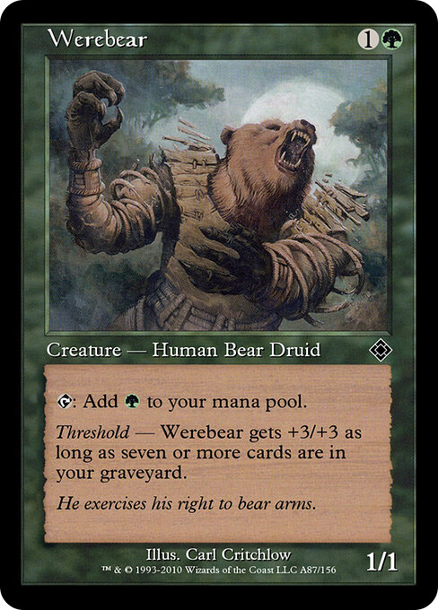 Werebear A87