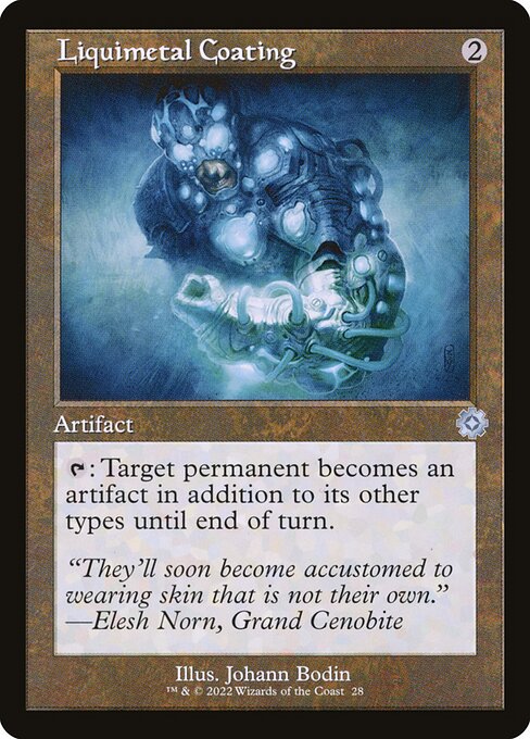 Liquimetal Coating 28