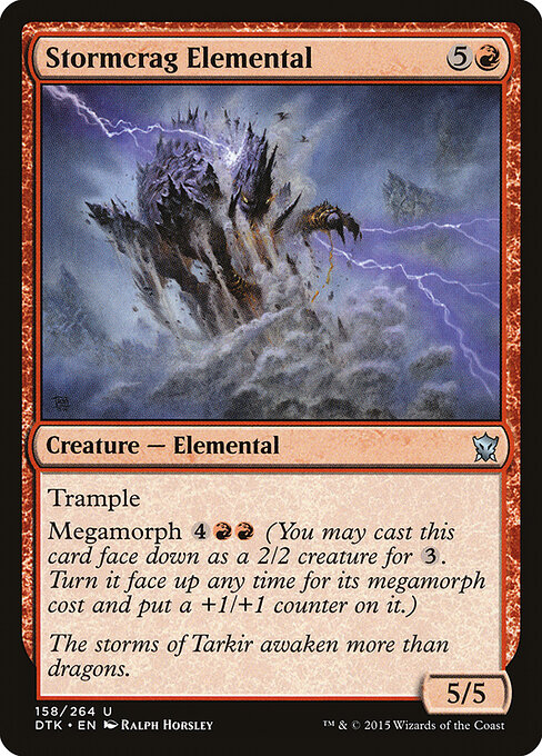 Stormcrag Elemental 158