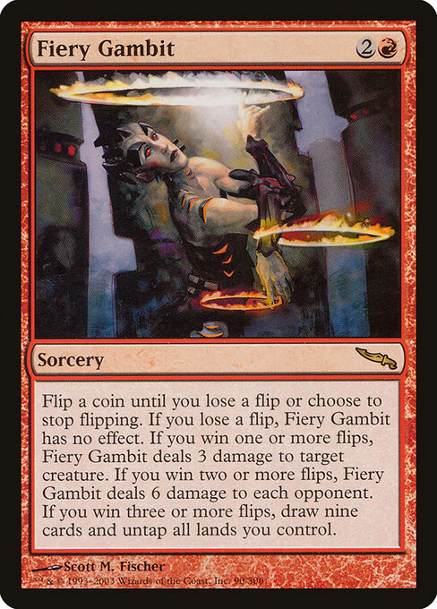 Fiery Gambit 90