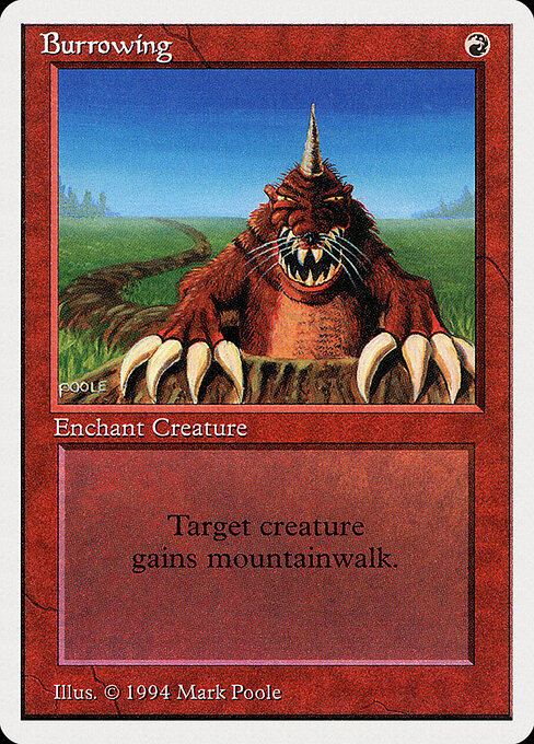 Burrowing 140