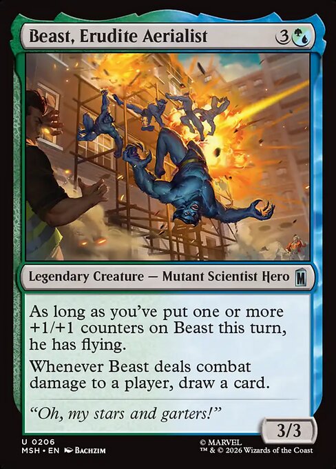 Beast, Erudite Aerialist 206