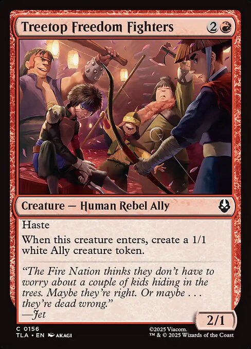 Treetop Freedom Fighters 156