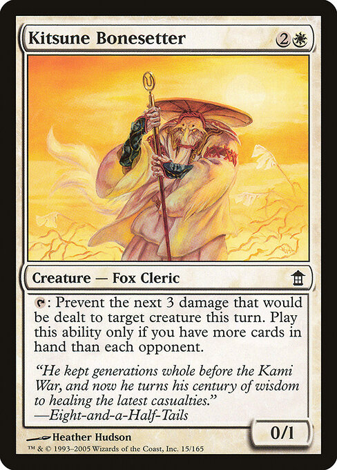 Kitsune Bonesetter 15