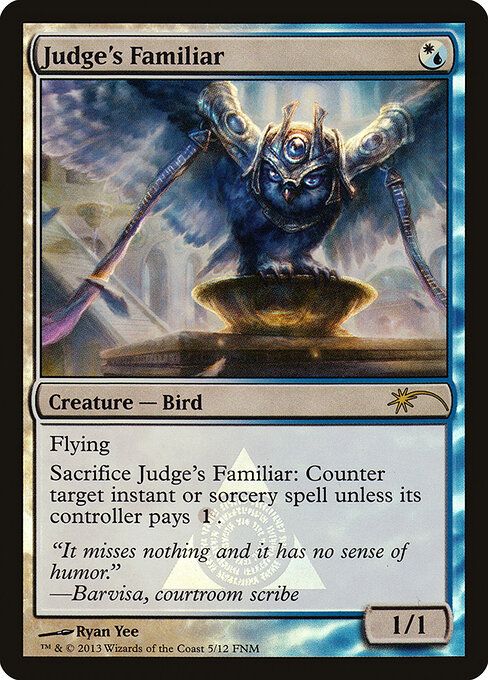 Judge's Familiar 5