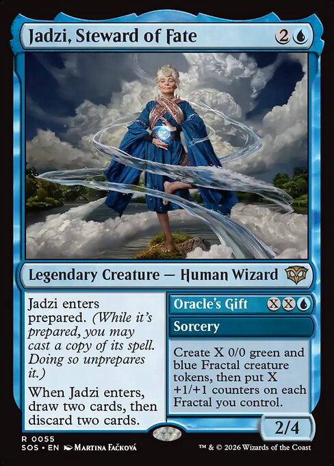 Jadzi, Steward of Fate // Oracle's Gift 55