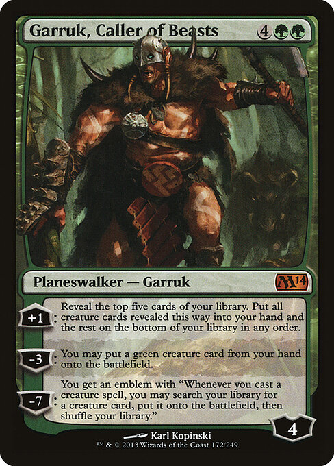 Garruk, Caller of Beasts 172