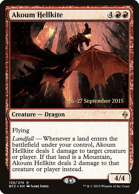 Akoum Hellkite 139s