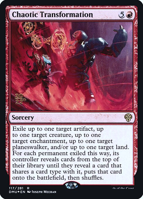 Chaotic Transformation 117s