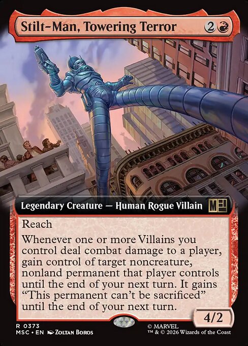 Stilt-Man, Towering Terror 373