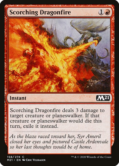 Scorching Dragonfire 158